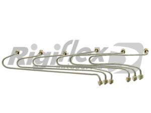 JUEGO CAÑOS INYECTORES MODELO OHL 1621 OM 366 ECOLOGICO - 6 CILINDROS